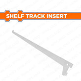 Wadfow by Winland 2mm Thickness Heavy Duty Shelf Arm Track Insert Support Brackets SOLD PER PIECE